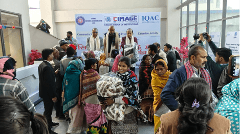 CIMAGE Hosts Community Service Blanket Distribution Drive